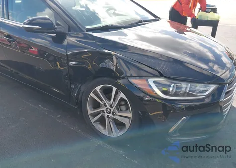 2018 Hyundai Elantra Limited z USA, uszkodzony, nr VIN 5NPD84LF7JH225215